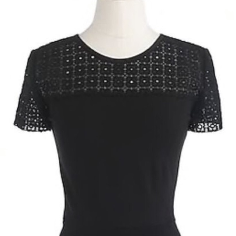 J. Crew Stretch Eyelet Dress - Picture 4 of 8
